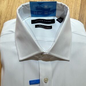 Tommy Hilfiger | The Fit | Athletic Fit White Men’s Dress Shirt
